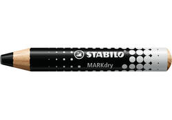 Whiteboardpotlood STABILO MARKdry 648/46 zwart