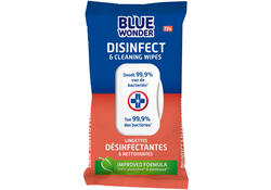 Desinfectiereinigerdoekjes Blue Wonder 72stuks