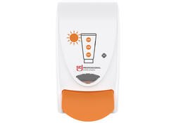 Zonnebranddispenser SCJ Proline Sun Protect 1liter wit