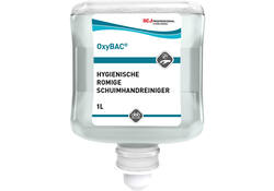 Handreiniger SCJ Oxy Bac Foam Wash antibacteriëel parfumvrij 1000ml
