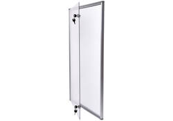 Binnenvitrine wand MAULextraslim whiteboard 9xA4 met slot