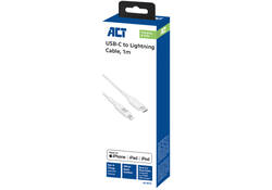 Kabel ACT USB-C naar Lightning laad -en data 1 meter