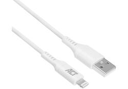 Kabel ACT USB 2.0 naar Lightning laad -en data 2 meter