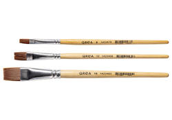 Kwast Qrea synthetisch set à 3 breedtes