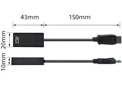 Adapter ACT DisplayPort naar HDMI