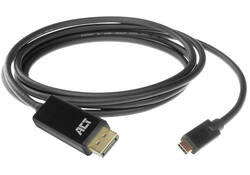 Kabel ACT USB-C naar Displayport 60Hz 2 meter