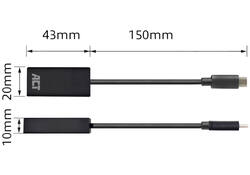 Adapter ACT USB-C naar HDMI 60Hz