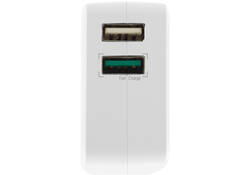 Oplader ACT USB 2 poorts Quickcharge 30W wit
