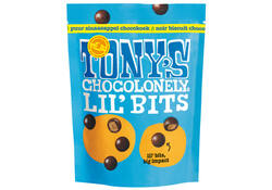 Chocolade Tony's Chocolonely Lil'Bits puur chocokoek sinaasappel 120 gram