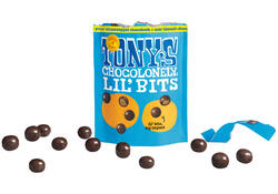 Chocolade Tony's Chocolonely Lil'Bits puur chocokoek sinaasappel 120 gram