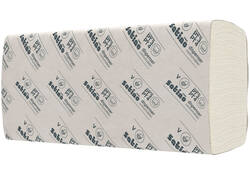Handdoek Satino Comfort PT3 V-vouw 2-laags 250x230mm 20x160vel wit 277200