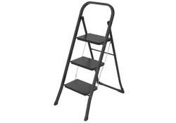 Huishoudtrap BRASQ 3 treden SL300 zwart