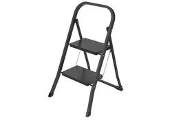 Huishoudtrap BRASQ 2 treden SL200 zwart