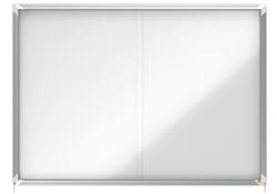 Binnenvitrine Nobo Premium Plus 18x A4 schuifdeur magnetisch