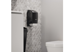 Toiletpapierdispenser Katrin systeemrol zwart 77519