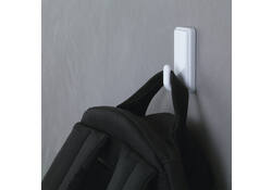 Haken tesa Powerstrips® LARGE Classic zelfklevend verwijderbaar wit 2 stuks