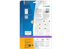 Rugetiket HERMA 5123 192x59mm zelfklevend wit 100 etiketten