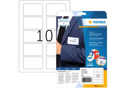 Naambadge etiket HERMA 4412 80x50mm verwijderbaar wit 250 etiketten