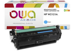 Tonercartridge OWA alternatief tbv HP W2121A blauw