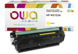 Tonercartridge OWA alternatief tbv HP W2122A geel