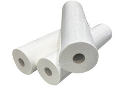 Onderzoektafelpapier Euro Products 50cm breed 2-laags 100m wit 138052