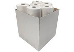 Onderzoektafelpapier Euro Products 60cm breed 2-laags 100m wit 138062