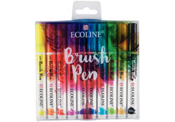 Brushpen Talens Art Creation Ecoline assorti etui à 10stuks