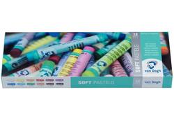 Pastelkrijt Talens Van Gogh zacht assorti doos à 12stuks