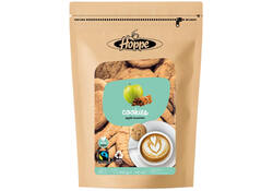Koekjes Hoppe Cookies fairtrade appel kaneel circa 125stuks
