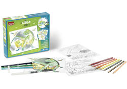 Hobbyset Maped Creativ Aqua'Art dinosaurus 14-delig assorti