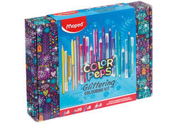 Tekenset Maped Color'Peps glitter 31-delig assorti