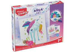 Hobbyset Maped Creativ Aqua'Art eenhoorn 14-delig assorti