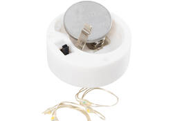 Lichtslinger Creativ Company LED zilverkleurig 27cm