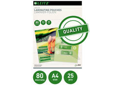 Lamineerhoes Leitz iLAM A4 2x80micron EVA 25stuks