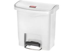 Pedaalemmer Rubbermaid Slim Jim Step-On 15liter wit