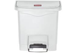 Pedaalemmer Rubbermaid Slim Jim Step-On 15liter wit