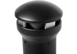 Asbak Rubbermaid Infinity Genie staand zwart