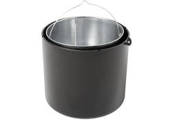 Asbak Rubbermaid Infinity Genie staand zwart