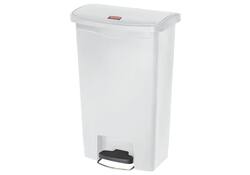 Pedaalemmer Rubbermaid Slim Jim Step-On 50liter wit