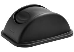 Deksel Rubbermaid medium 26liter zwart