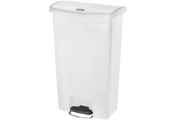 Pedaalemmer Rubbermaid Slim Jim Step-On 68liter wit