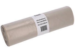 Afvalzak Cleaninq 65/25x140cm LDPE recycled T70 240L transparant