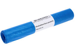 Afvalzak Cleaninq 70x110cm HDPE T25 120L blauw
