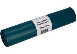 Afvalzak Cleaninq 70x110cm LDPE recycled T70 120L blauw