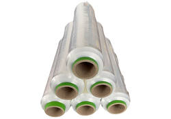 Wikkelfolie IEZZY 430mmx600m 5mu prestretch transparant