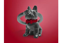 Sleutelhanger Metalmorphose bull-dog