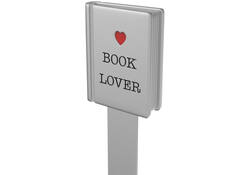 Boekenlegger Metalmorphose "Booklover"