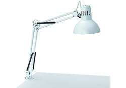 Bureaulamp MAUL Study tafelklem excl.LED lamp E27 wit