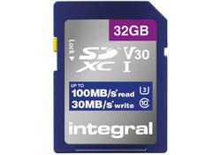 Geheugenkaart Integral SDHC-XC 32GB High Speed