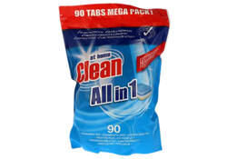 Vaatwastabletten at home Clean All-in-One zak à 90 stuks